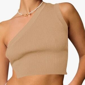 NIP Backless Crop Sweater SzM